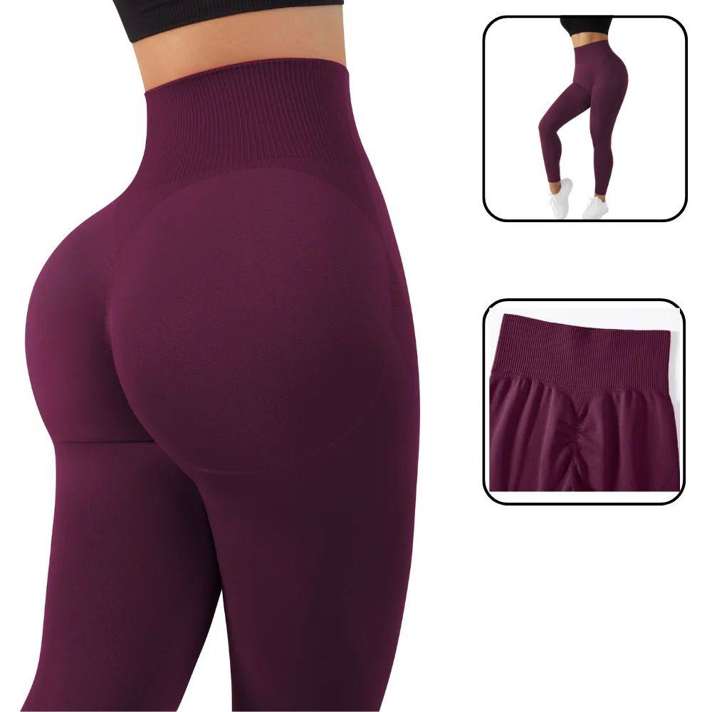 Seamless High Waist Yoga Leggings