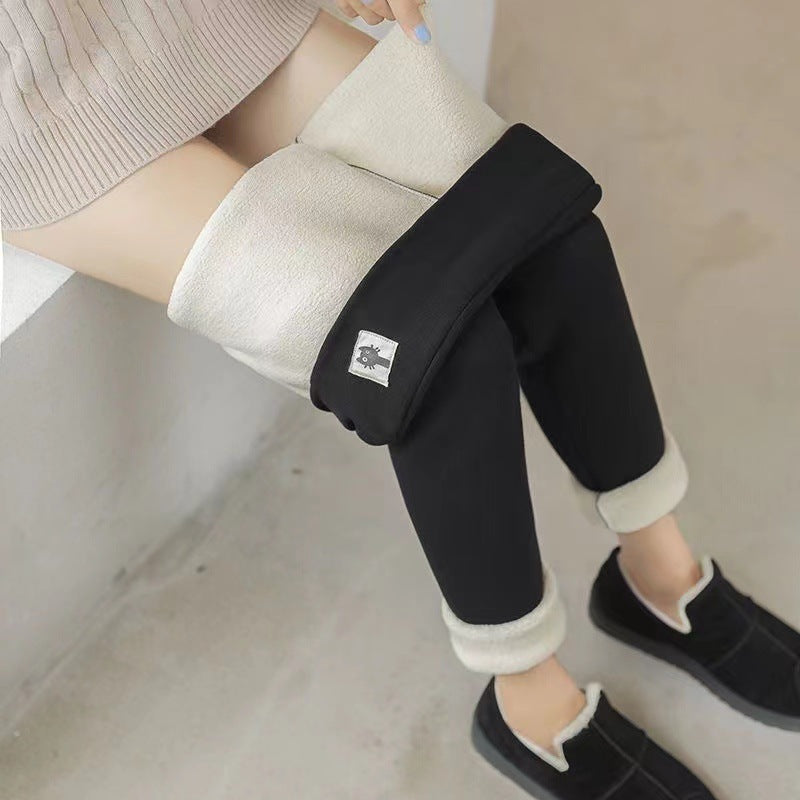 High-Waisted Fleece-Lined Leggings for Women