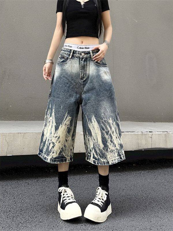 American Retro denims short trousers for women