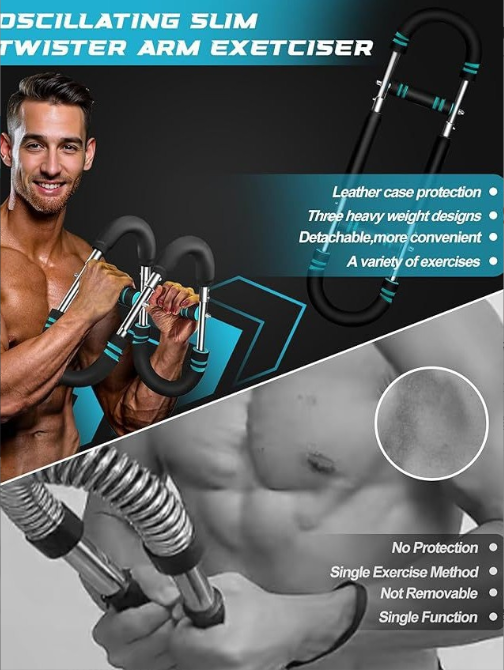 Twisted arm exercises training 