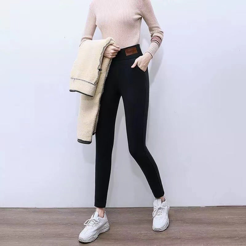 High-Waisted Fleece-Lined Leggings for Women