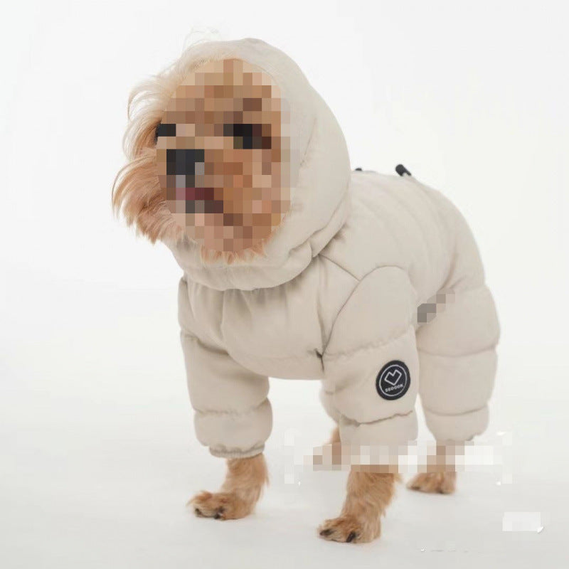 Small Dog Winter Jacket Four-Legged Warm Coat