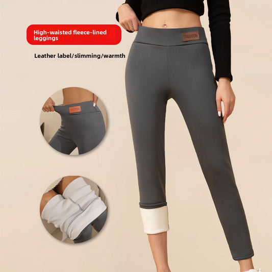 High-Waisted Fleece-Lined Leggings for Women