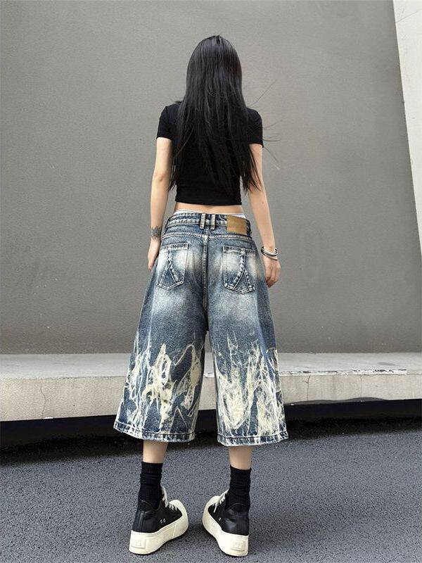 American Retro denims short trousers for women