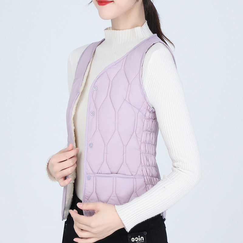 Womens Fleece Vest