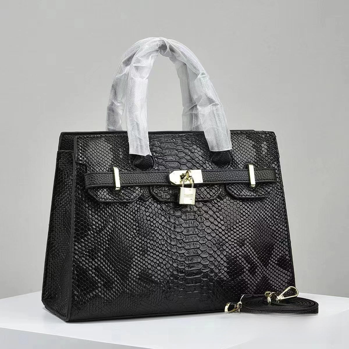 Women Leather Small Square Handbag