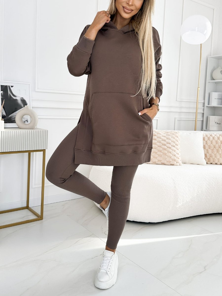 thread leggings two-piece suit