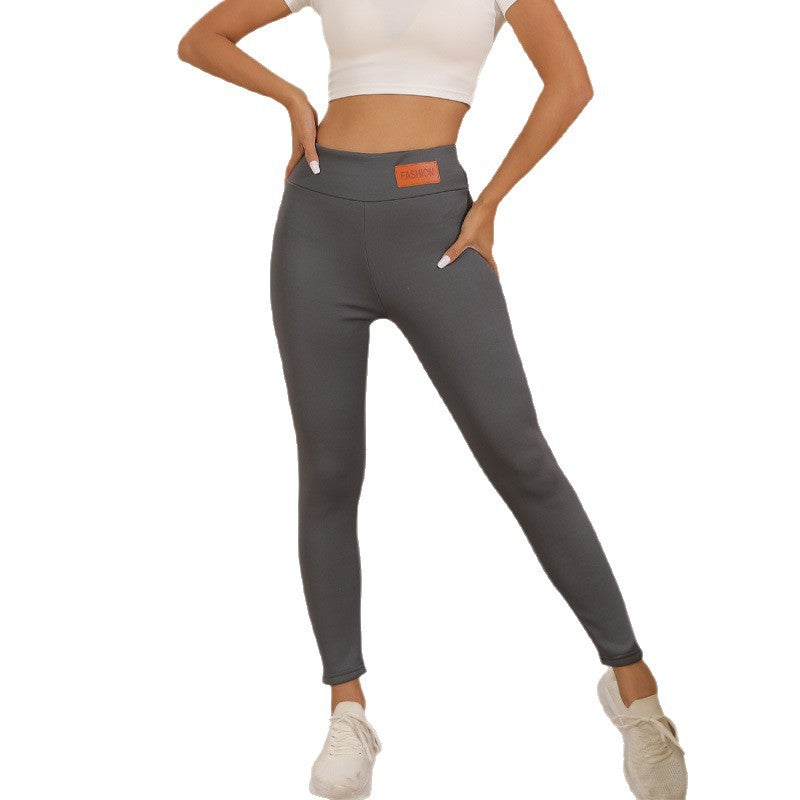High-Waisted Fleece-Lined Leggings for Women
