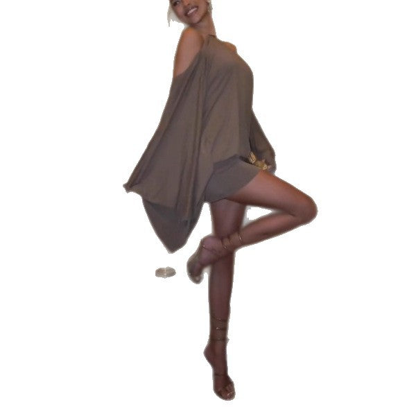 Sexy Backless Sequin Mini Skirt