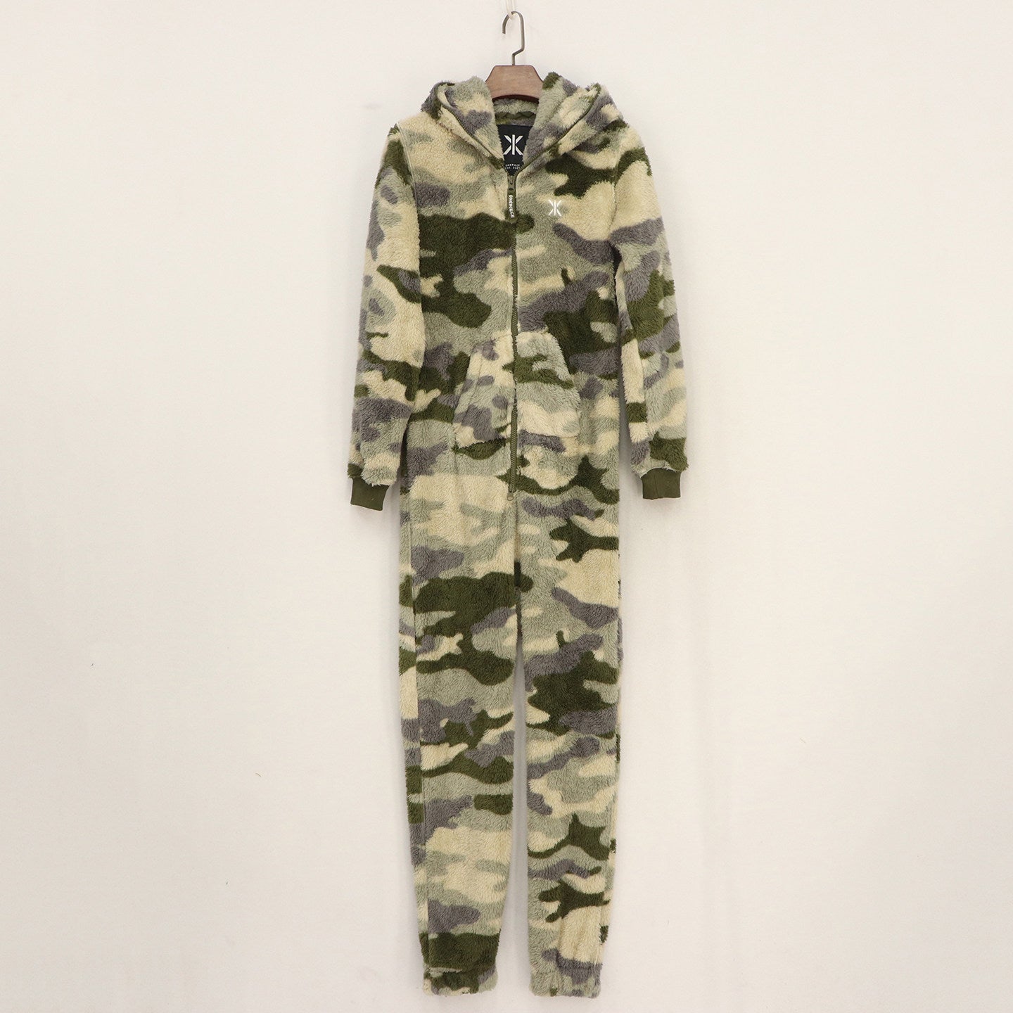 Winter Coral Fleece Warm Jumpsuit in Multiple Colors for Men and Women Couples