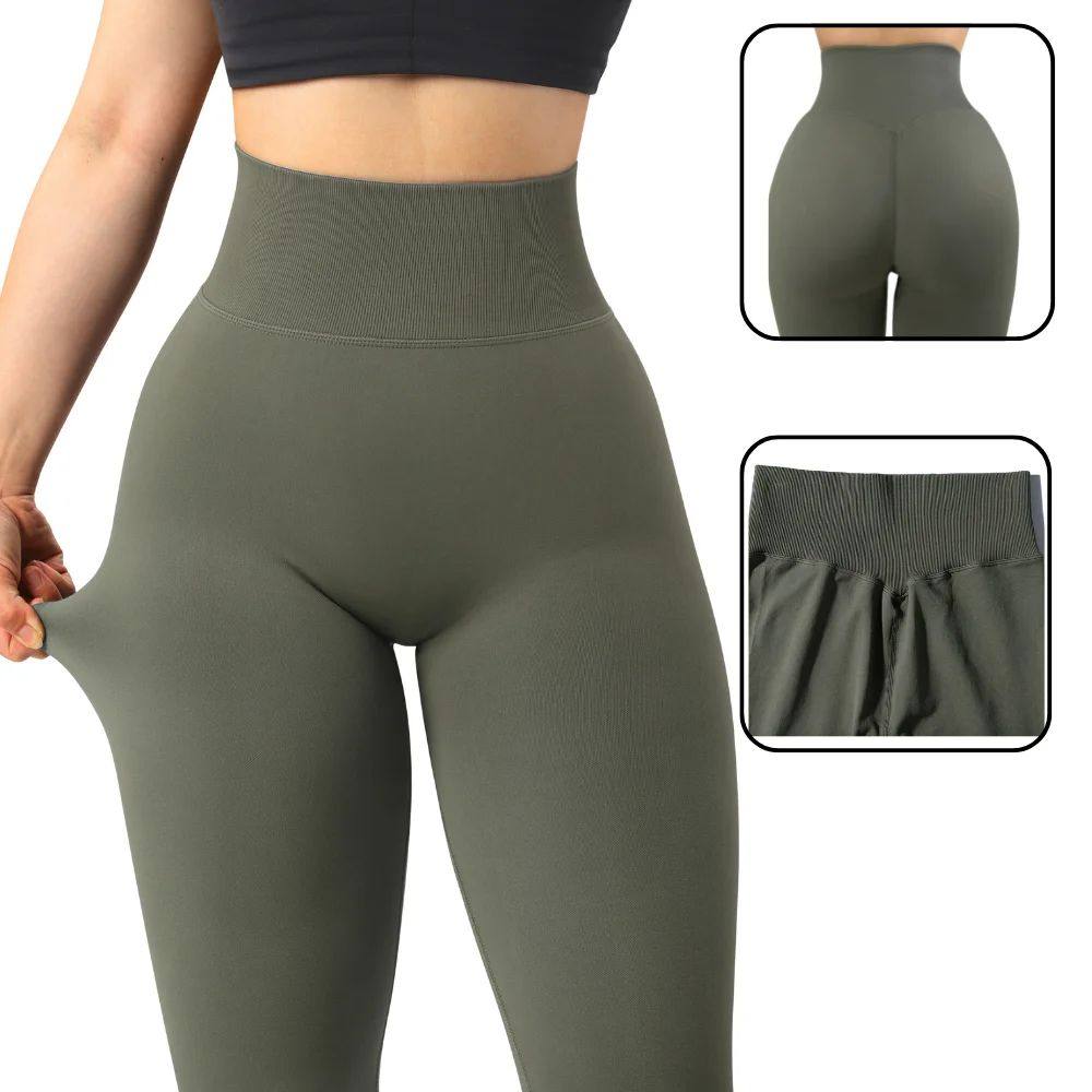 Seamless High Waist Yoga Leggings
