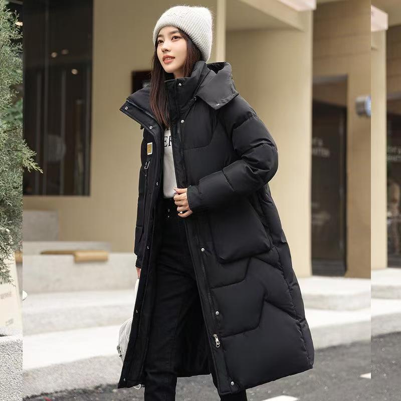 Loose Hooded Women's Winter Coat