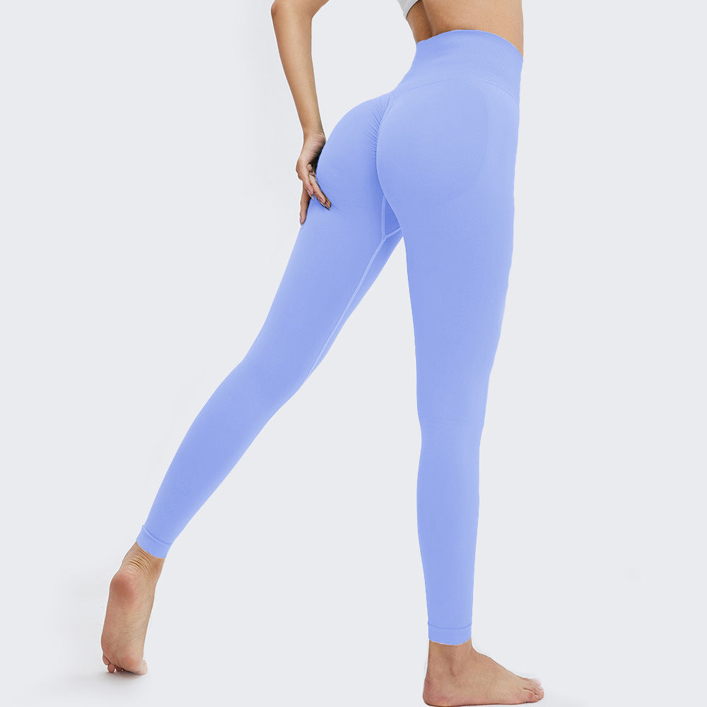 Seamless Peach-Butt Yoga Pants Long Pants