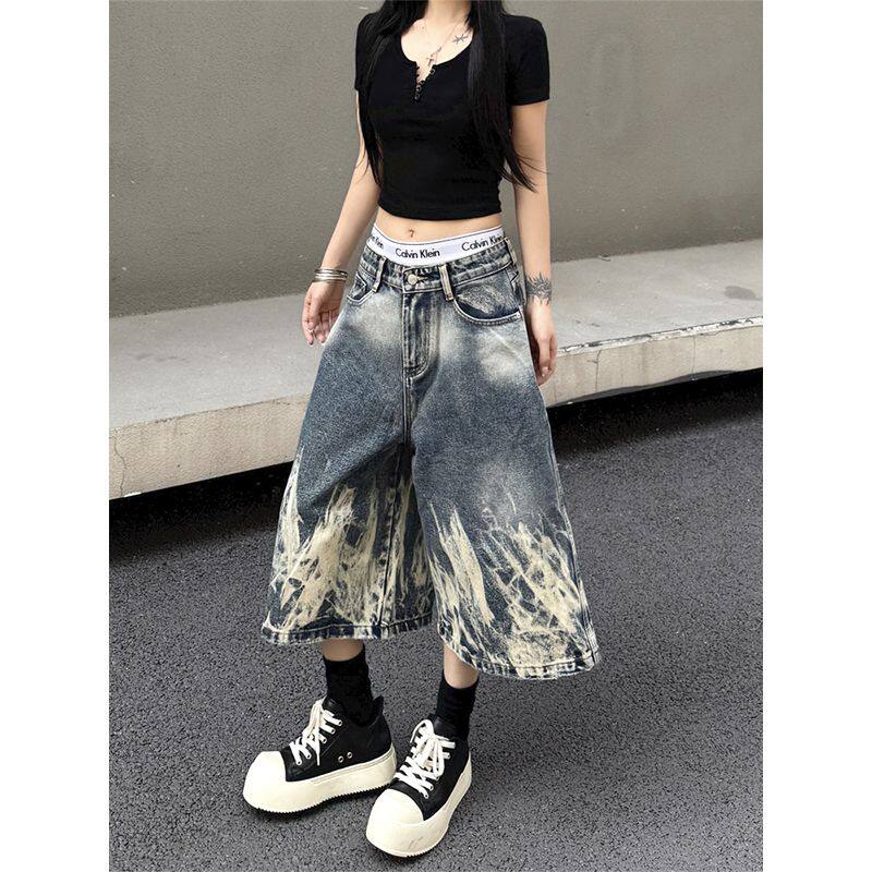 American Retro denims short trousers for women
