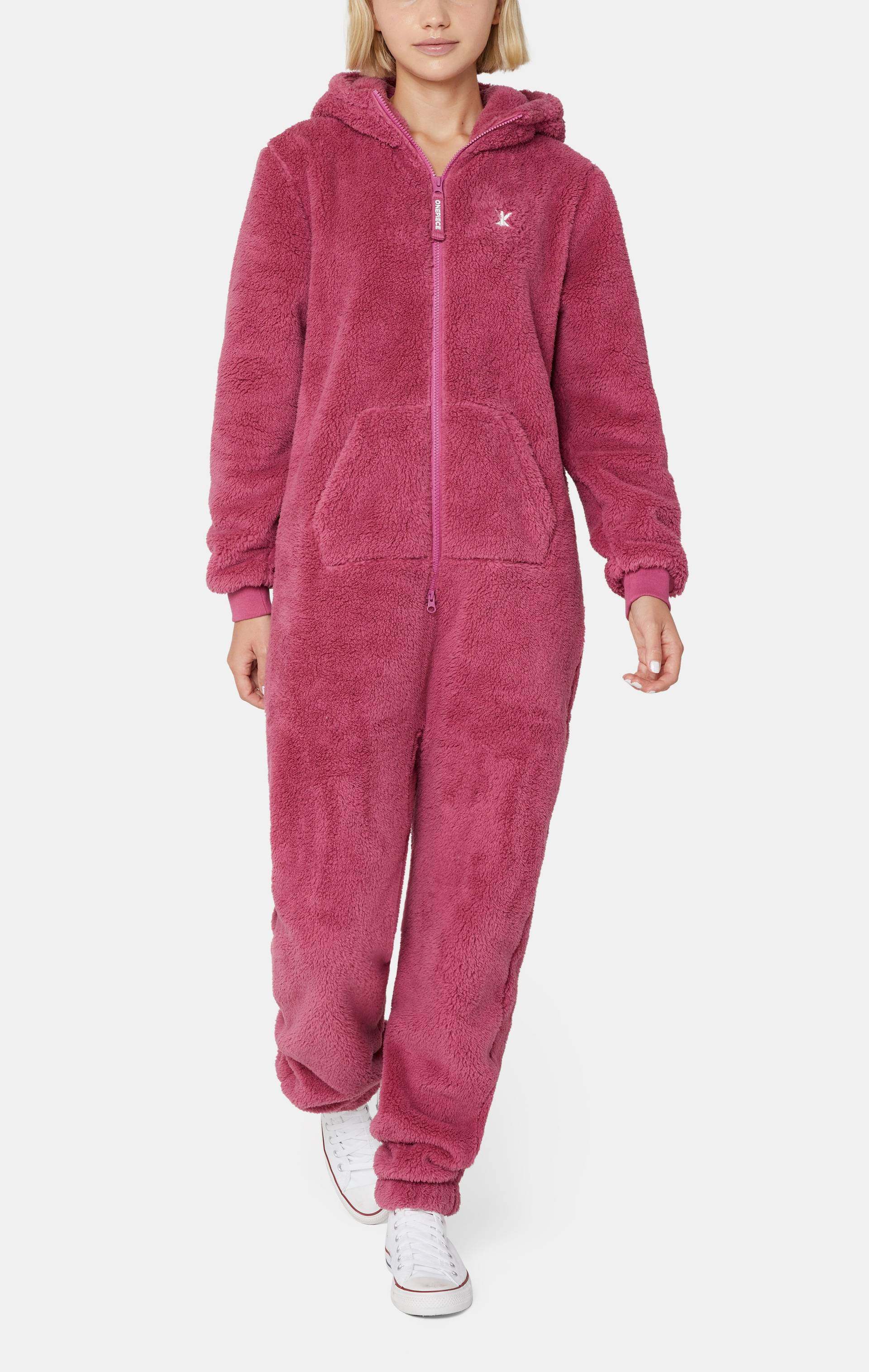 Winter Coral Fleece Warm Jumpsuit in Multiple Colors for Men and Women Couples