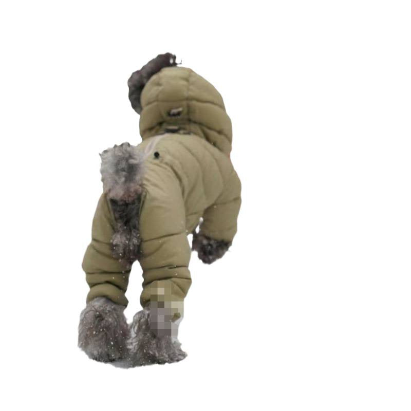 Small Dog Winter Jacket Four-Legged Warm Coat