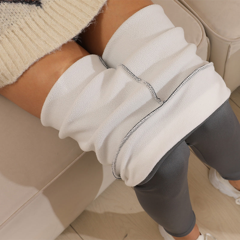High-Waisted Fleece-Lined Leggings for Women