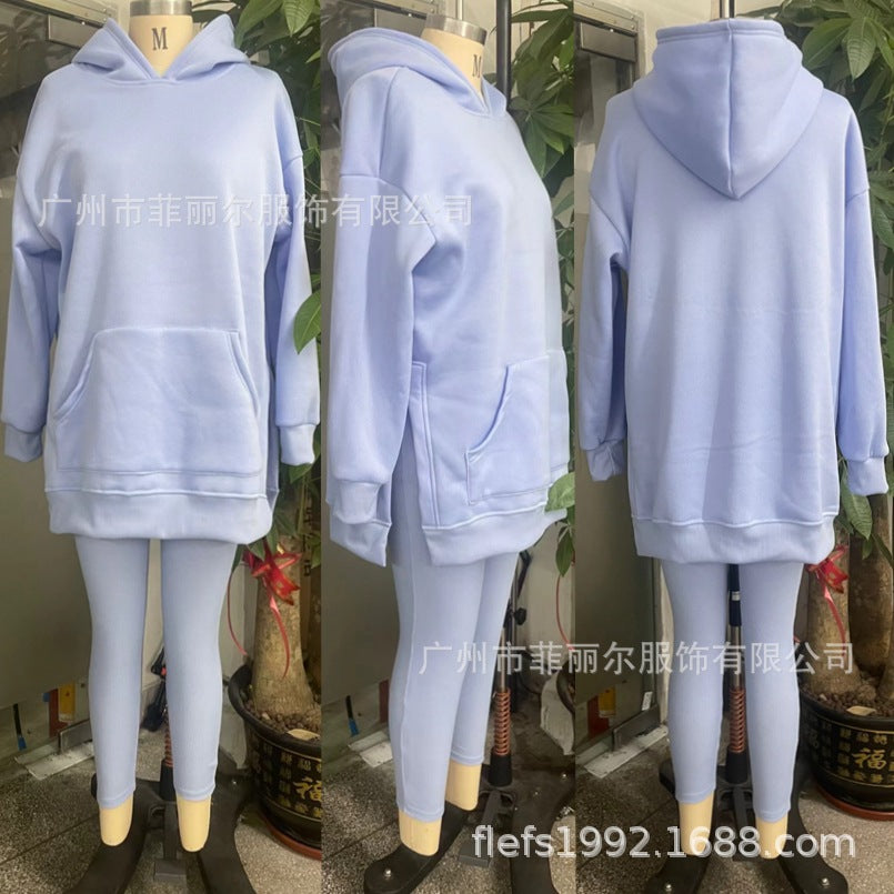 thread leggings two-piece suit