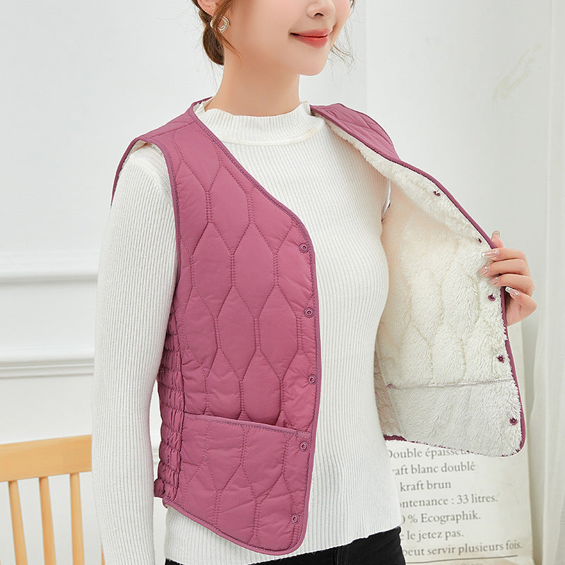 Womens Fleece Vest