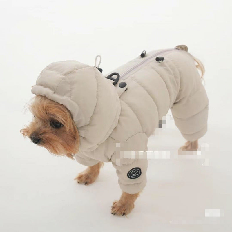 Small Dog Winter Jacket Four-Legged Warm Coat