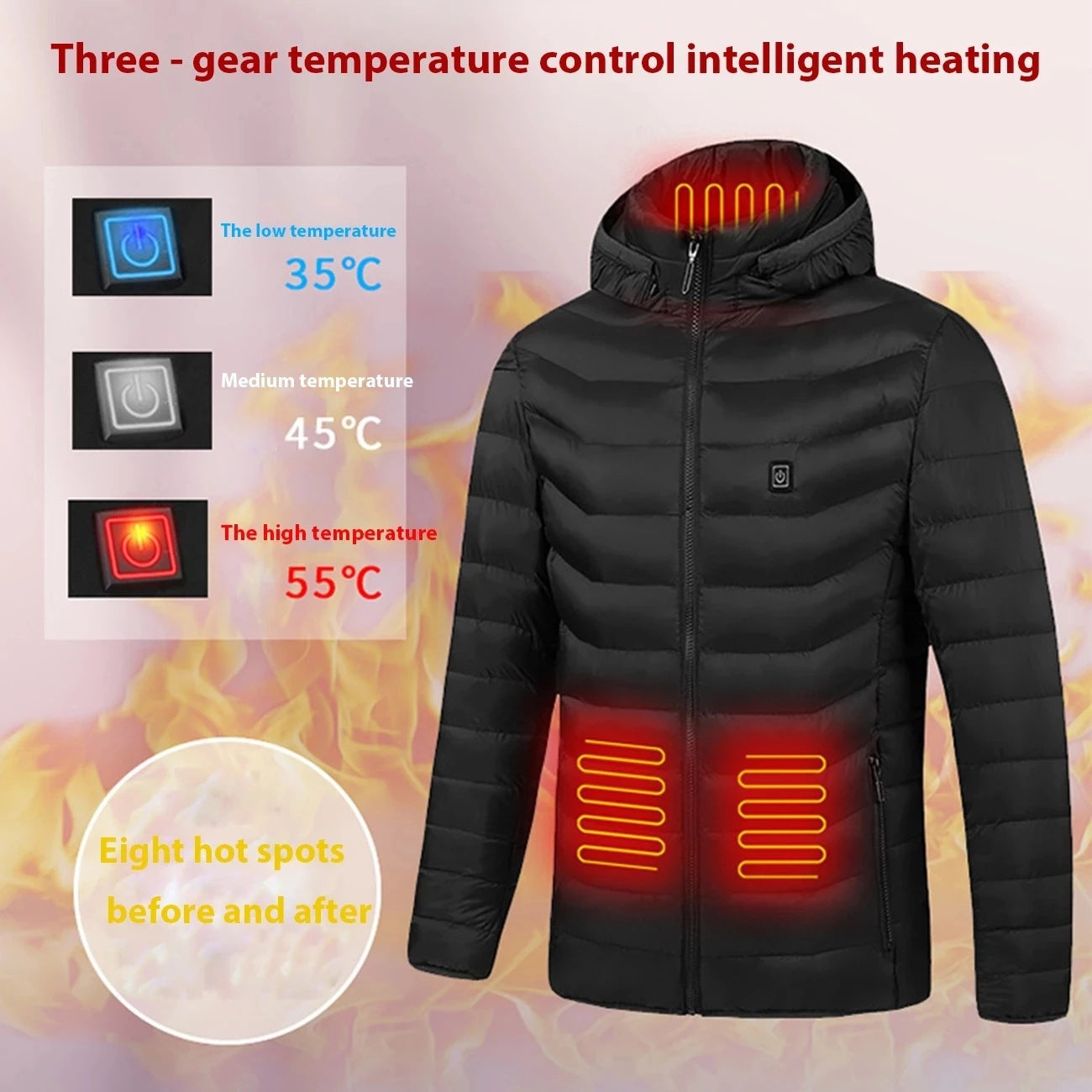 Constant-temperature cotton clothes
