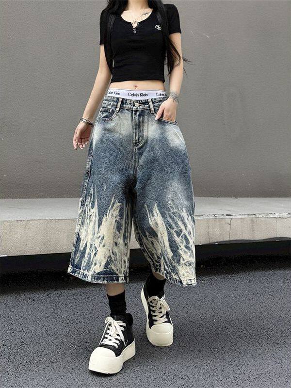 American Retro denims short trousers for women