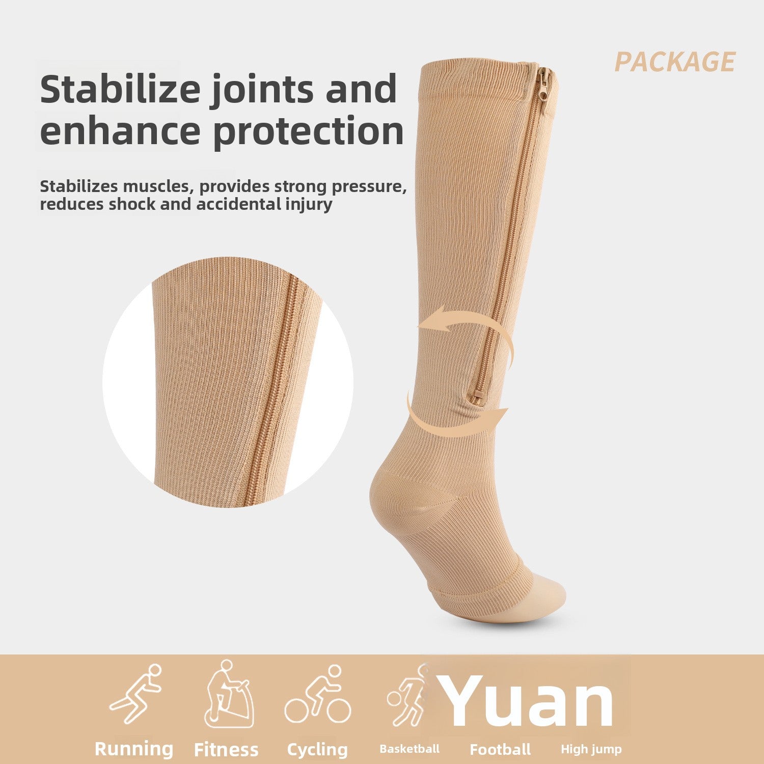 Exercise-Pressure Slimming Elastic Leggings