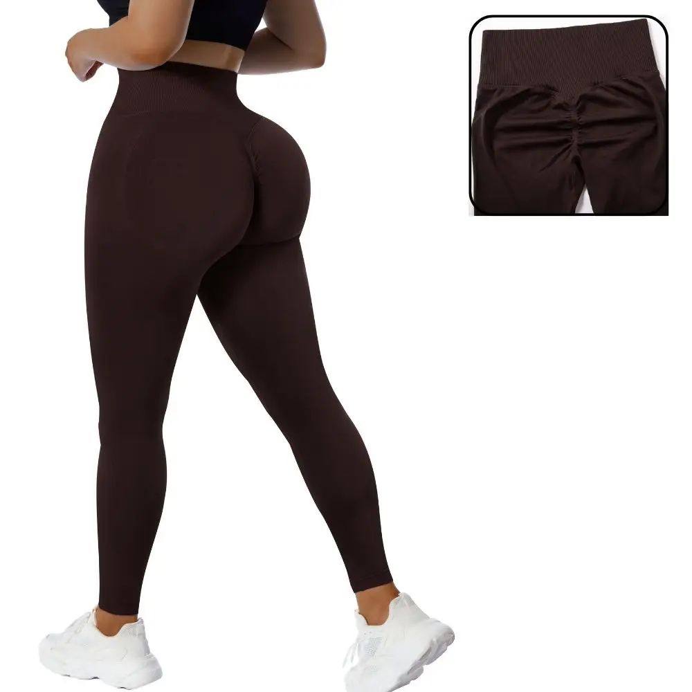 Seamless High Waist Yoga Leggings